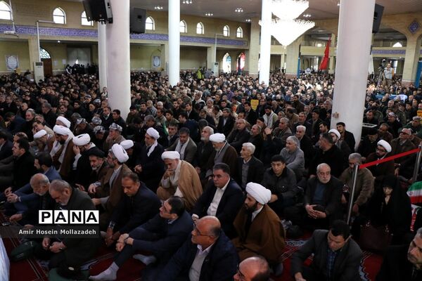 مراسم گرامیداشت نهم دی ماه در ارومیه
