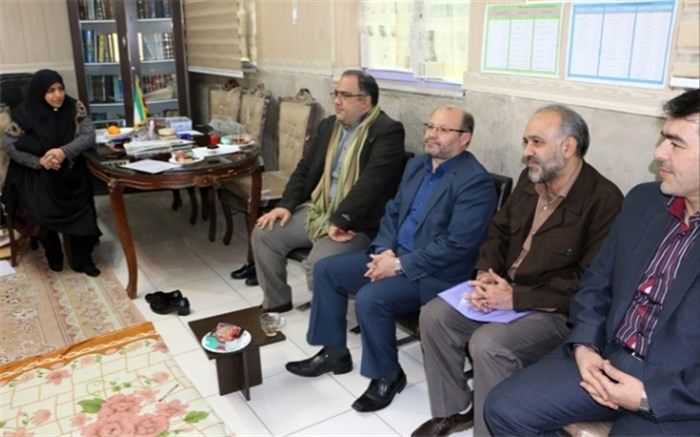 بازدید مدیر آموزش و پرورش تربت حیدریه از حوزه تصحیح اوراق امتحان نهایی شهرری