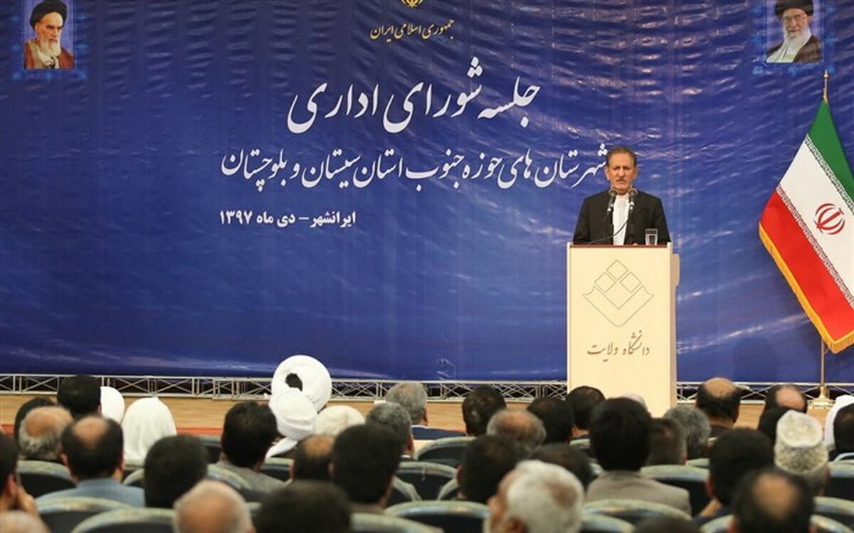 جهانگیری: بندر چابهار می‌تواند کانون ترانزیتی منطقه باشد