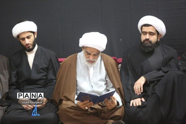 منزل آیت الله شاهرودی در قم سیاه پوش شد