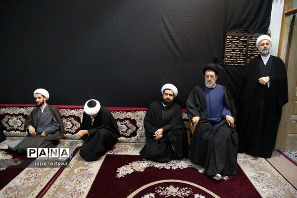 منزل آیت الله شاهرودی در قم سیاه پوش شد