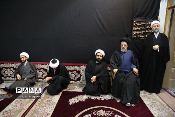 منزل آیت الله شاهرودی در قم سیاه پوش شد