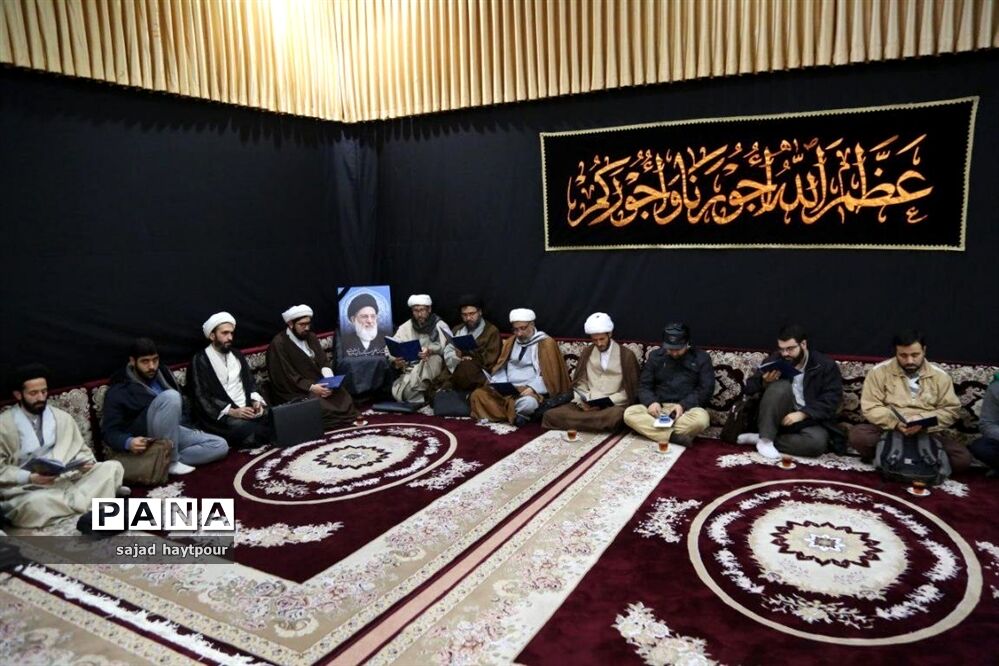 منزل آیت الله شاهرودی در قم سیاه پوش شد