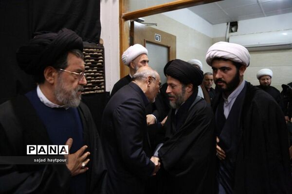 منزل آیت الله شاهرودی در قم سیاه پوش شد
