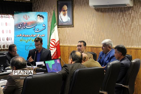 نشست خبری مدیرکل آموزش و پرورش فارس به‌مناسبت هفته نهضت سوادآموزی