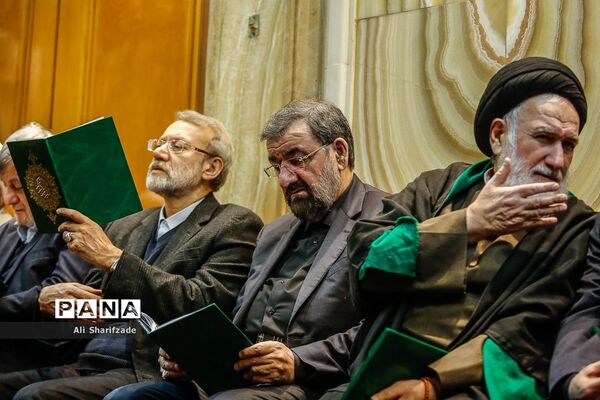مراسم وداع با پیکر آیت‌الله هاشمی شاهرودی - مسجد امام صادق (ع)