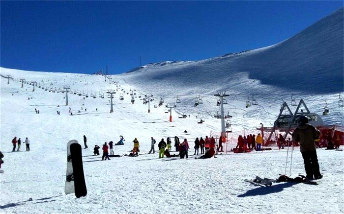 پیست بین المللی اسکی دیزین بازگشایی شد