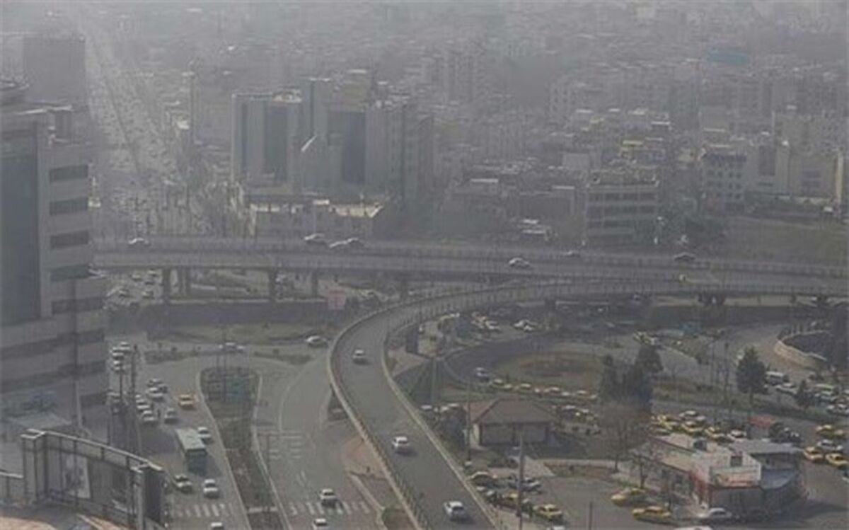 هوای تهران در شرایط ناسالم قرار گرفت