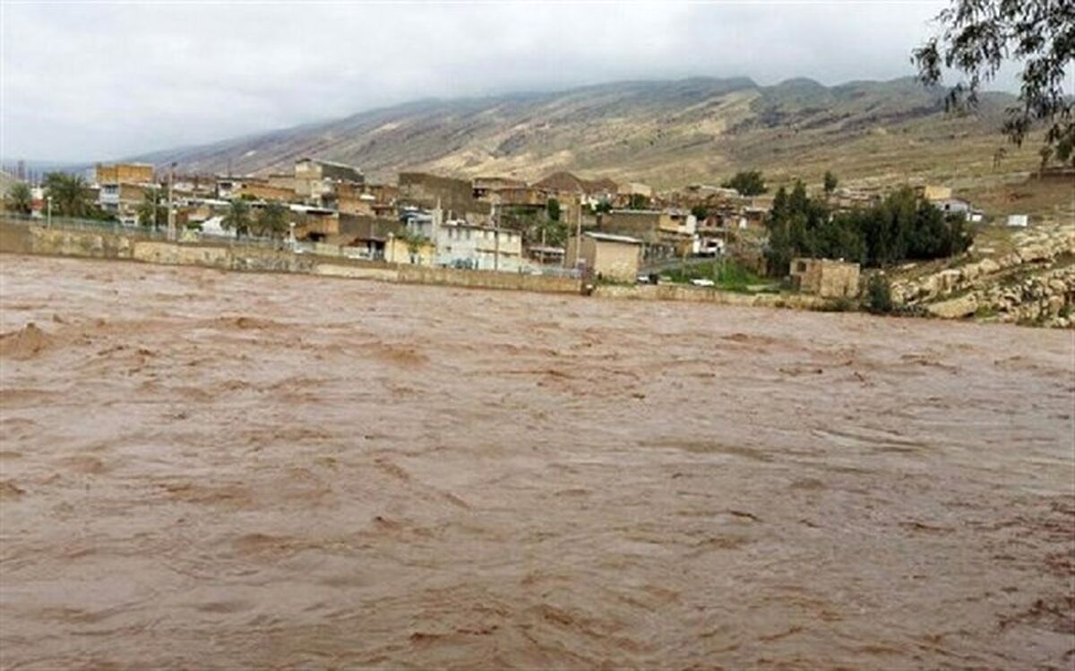 سیل در خوزستان: یک امدادگر مفقود شد