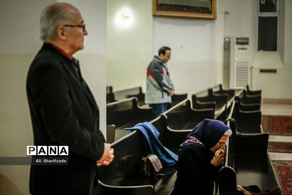 مراسم میلاد حضرت عیسی مسیح در کلیسا حضرت مریم