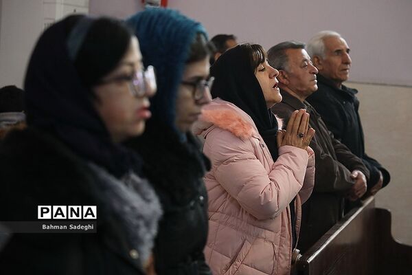 مراسم جشن سال نو ارامنه در کلیسای تارگمانچاتس مقدس
