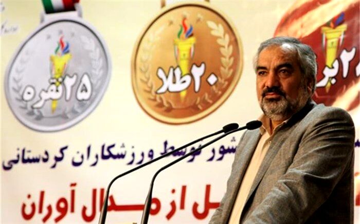 استاندار کردستان: ورزشکاران به عنوان الگوی جامعه می توانند در حل مشکلات اجتماعی موثر باشند