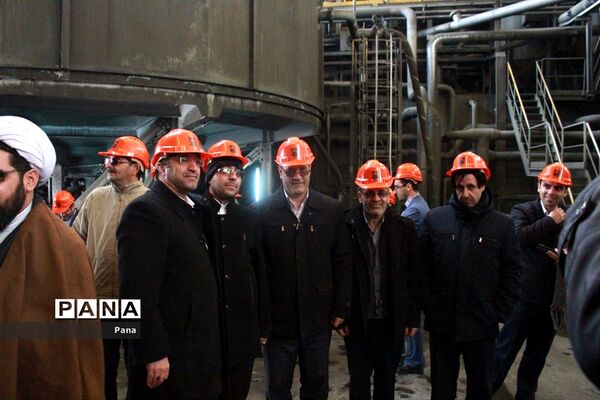 بازدید معاونان پرورشی و تربیت‌بدنی آموزش و پرورش آذربایجان شرقی از مجتمع مس سونگون