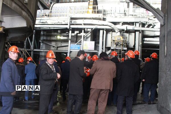 بازدید معاونان پرورشی و تربیت‌بدنی آموزش و پرورش آذربایجان شرقی از مجتمع مس سونگون