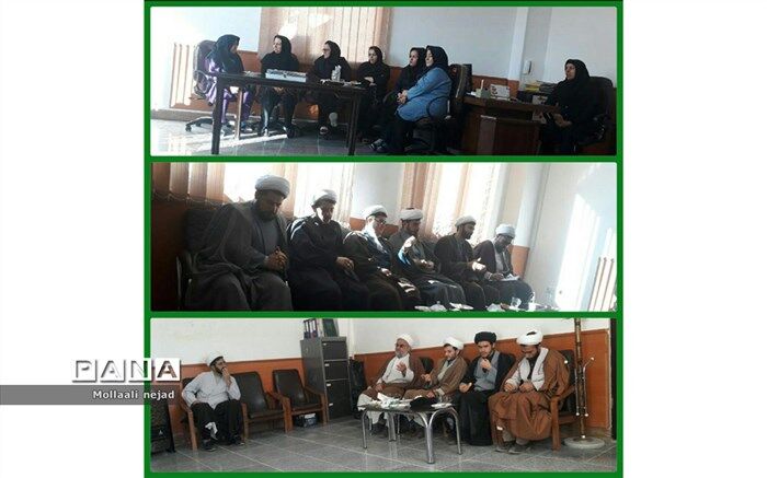 بازدید روحانیون طرح هجرت ازموسسه خیریه توانبخشی شیروان