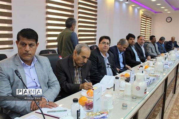 نهمین جلسه شورای آموزش و پرورش استان بوشهر