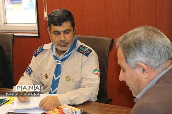 نشست شورای برنامه ریزی سازمان دانش آموزی ناحیه یک اهواز