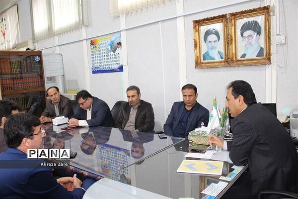 جلسه هم‌اندیشی حوزه معاونت پشتیبانی و سازمان دانش‌آموزی استان بوشهر