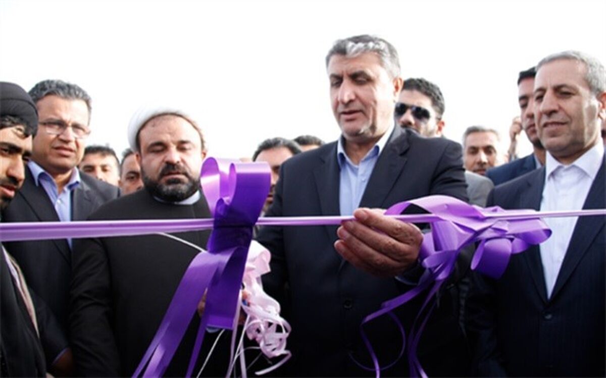 بزرگراه دیلم به گناوه با حضور وزیر راه و شهرسازی افتتاح شد