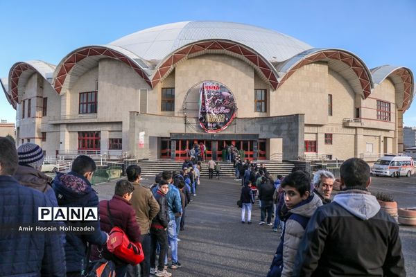 دیدار تیم‌های والیبال شهرداری ارومیه و کاله آمل