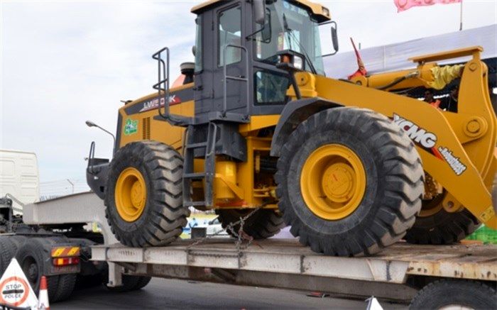 توقیف لودر قاچاق در استان یزد