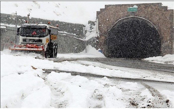 محور سوادکوه و کیاسر در مازندران برفی است
