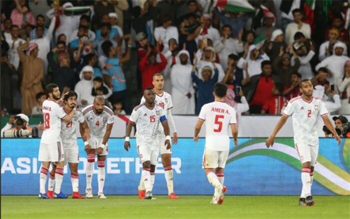امارات اولین برد جام هفدهم را جشن گرفت