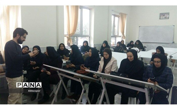 برگزاری کلاس های ضمن خدمت تشکیلات  دانش اموزی بجنورد