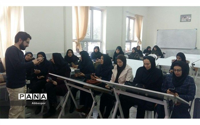 برگزاری کلاس های ضمن خدمت تشکیلات  دانش اموزی بجنورد