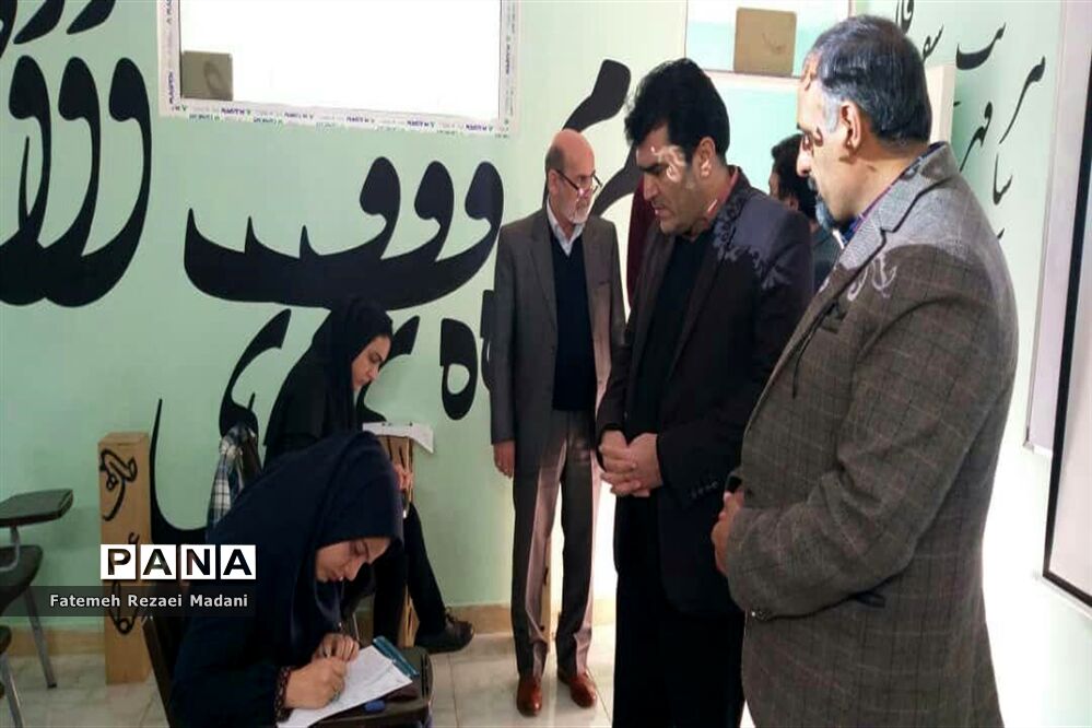 آزمون انجمن خوشنویسان شهرستان ملارد