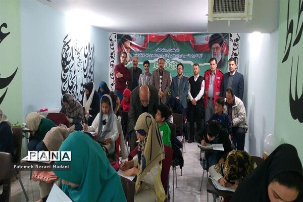 آزمون انجمن خوشنویسان شهرستان ملارد