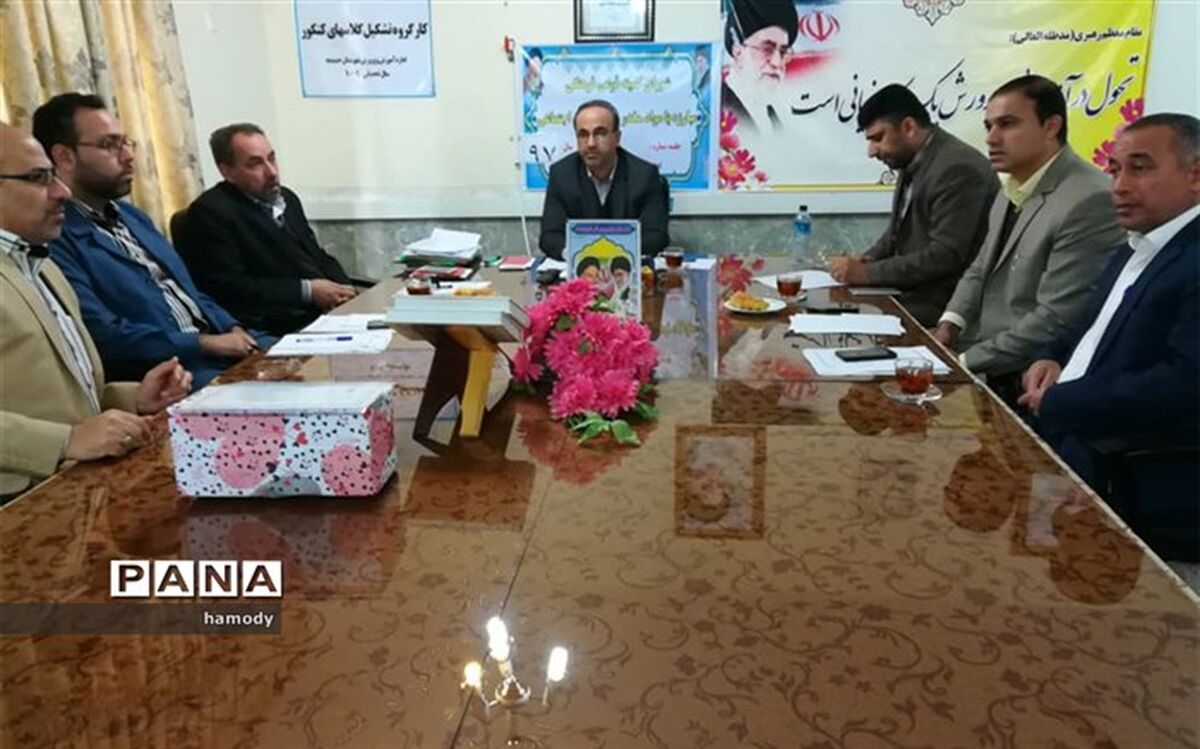 نشست  شورای معاونین شهرستان حمیدیه برگزارشد