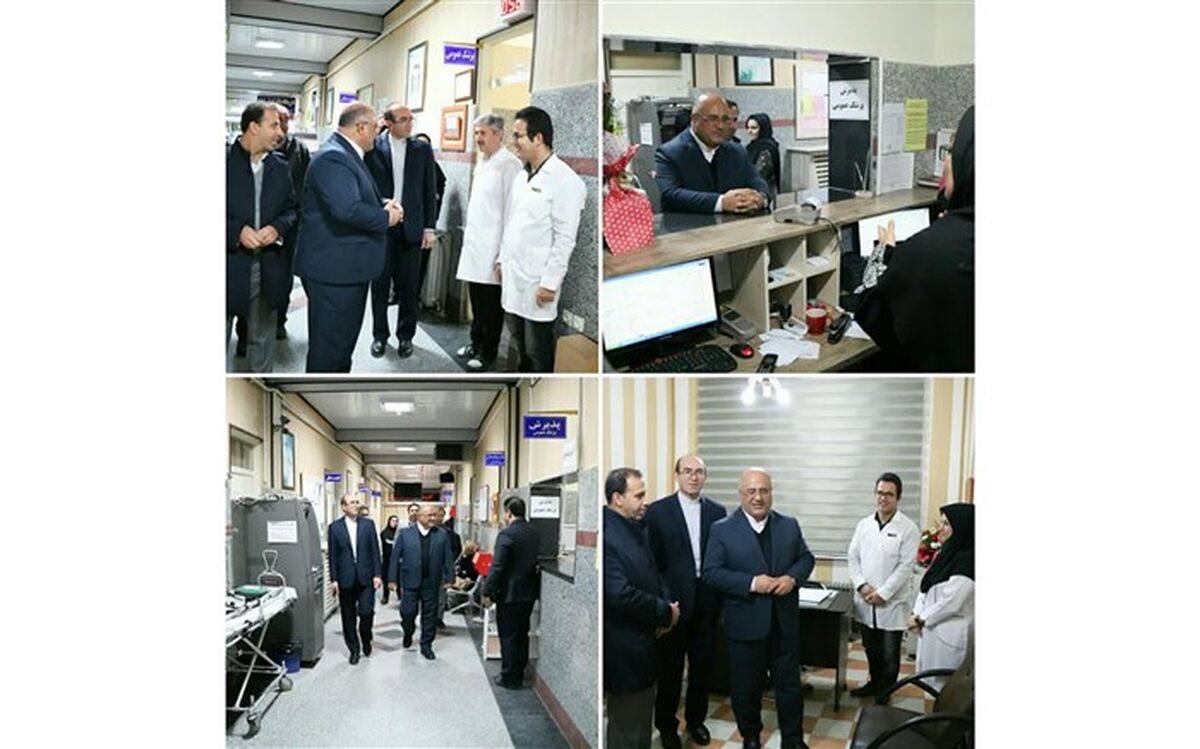 دیدار مدیرکل آموزش و پرورش آذربایجان غربی با کارکنان درمانگاه فرهنگیان ارومیه
