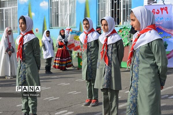 مراسم گرامیداشت روز هوای پاک در شهریار