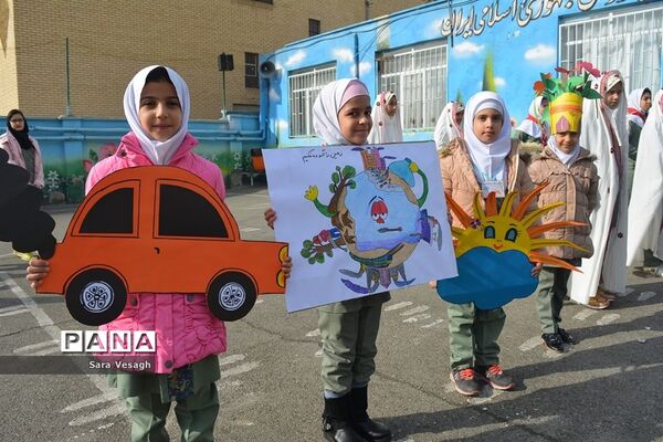 مراسم گرامیداشت روز هوای پاک در شهریار