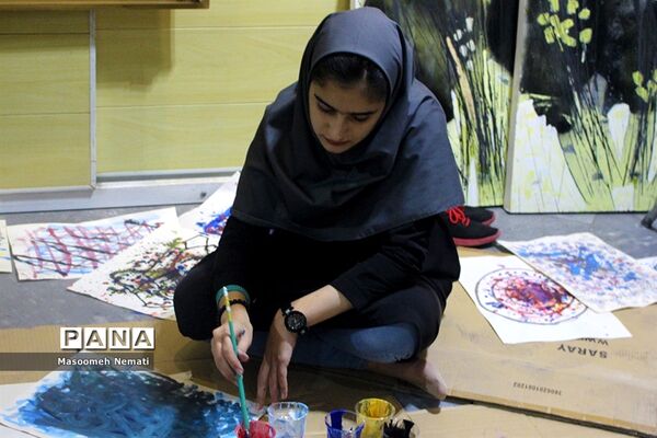 ورکشاپ طراحی زنده و آبستره ویژه خبرنگاران