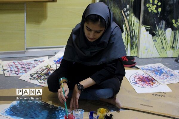 ورکشاپ طراحی زنده و آبستره ویژه خبرنگاران