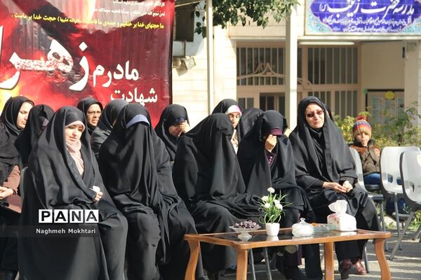 تشییع پیکر مطهر شهید گمنام در مدارس شهرری