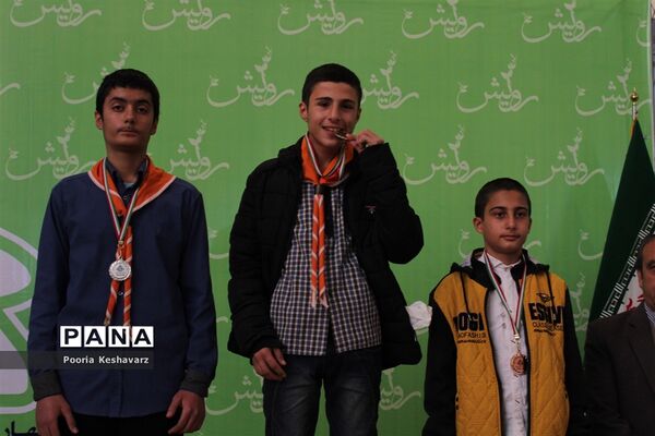 پایان نخستین روز از برگزاری چهارمین دوره المپیاد استانی رویش و تقدیر از برگزیدگان