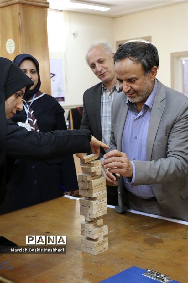 بازدید مسئولان استان فارس از روند برگزاری چهارمین دوره المپیاد استانی بازی‌های فکری سرگرمی در شیراز