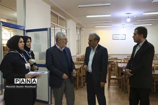 بازدید مسئولان استان فارس از روند برگزاری چهارمین دوره المپیاد استانی بازی‌های فکری سرگرمی در شیراز