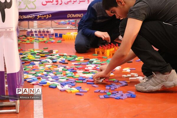 رقابت بیش از ۴۰ تیم دومینوتاپلینگ گروه پسران در چهارمین دوره از المپیاد بازی‌های فکری سرگرمی در فارس