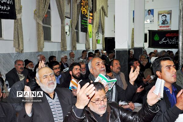 مراسم دهه فاطمیه درشهرستان خوسف