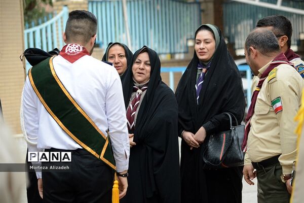 گردهمایی مربیان پیشتاز سازمان دانش‌آموزی خوزستان بمناسبت چلمین سالگردپیروزی انقلاب اسلامی اهواز-2