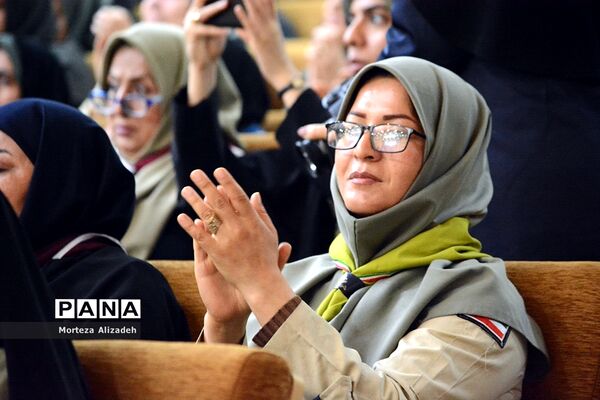 گردهمایی مربیان پیشتاز سازمان دانش‌آموزی خوزستان بمناسبت چلمین سالگردپیروزی انقلاب اسلامی اهواز-2