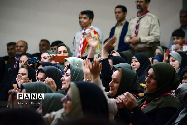 گردهمایی مربیان پیشتاز سازمان دانش‌آموزی خوزستان بمناسبت چلمین سالگردپیروزی انقلاب اسلامی اهواز-1