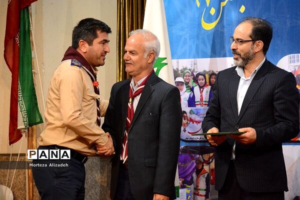 گردهمایی مربیان پیشتاز سازمان دانش‌آموزی خوزستان بمناسبت چلمین سالگردپیروزی انقلاب اسلامی اهواز-1