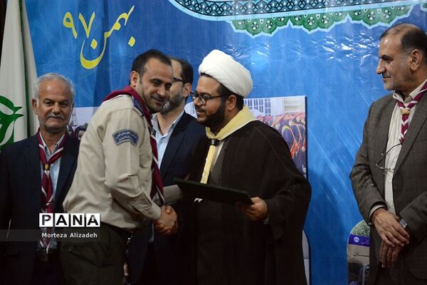 گردهمایی مربیان پیشتاز سازمان دانش‌آموزی خوزستان بمناسبت چلمین سالگردپیروزی انقلاب اسلامی اهواز-1