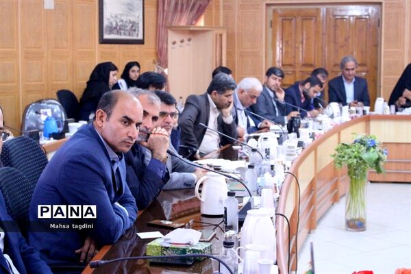 نشست مشترک روسا و معاونان آموزش و پرورش و سازمان دانش‌آموزی استان بوشهر
