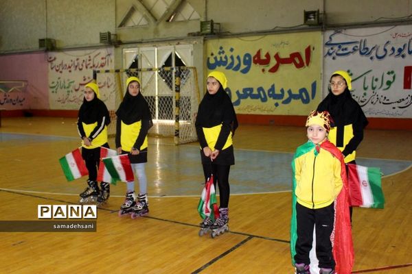 مراسم افتتاحیه المپیاد ورزشی دورن مدرسه‌ای کهگیلویه و بویراحمد